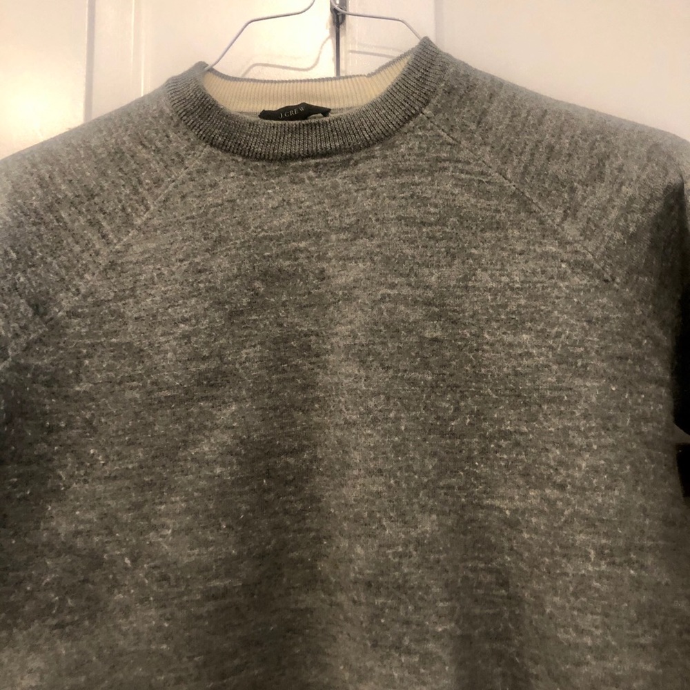 Jcrew Small Grey Wool Sweater